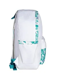 Luvoksi Grafilty Women Casual Backpack Green  White-thumb1