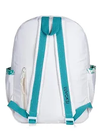 Luvoksi Grafilty Women Casual Backpack Green  White-thumb3