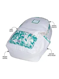 Luvoksi Grafilty Women Casual Backpack Green  White-thumb4