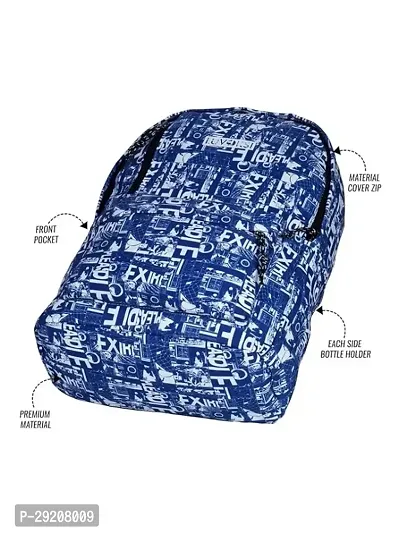 Luvoksi Abstri Women Casual Backpack Abst Blue-thumb4