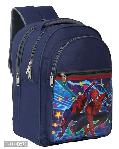 Stylish Spiderman School Bag For Kids-thumb0