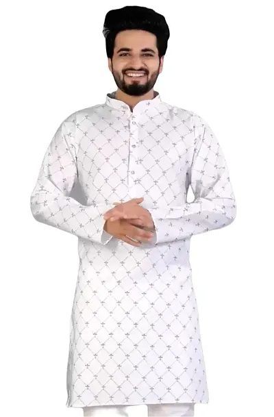 Best Selling cotton blend kurtas For Men 