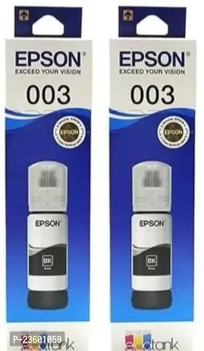 Epsfor Epson L3110 , L3150 , L5190 , L1110 Black - Twin Pack Ink Bottle