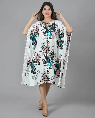 woman ethnic kaftan