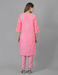 Woman Printed Ethnic Kurti With Pant-thumb3