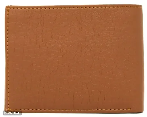 LOREM FZ01WL Men Tan Genuine Leather Wallet for Men-thumb2