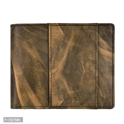 LOREM Mens Leather Wallet (Brown)-PE-WL20-thumb2