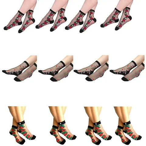 Trendy Lycra Women Socks