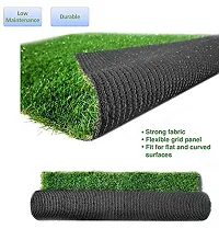 Density Artificial Grass polyresin Carpet Mat for Balcony, Lawn, Floor Or Doormat, Artificial Grass (23 X 15 Inches)-thumb2