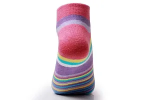 Womens Ankle Length Cotton Socks (Pack of 1) (Multicolored)-thumb2