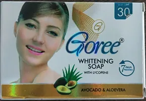 Goree Body Soap Bar With Lycopene Avocado  Aloevera - MADE IN INDIA-Vitamin B3 provides cellular energy for skin enhance skins renewals process.-thumb2