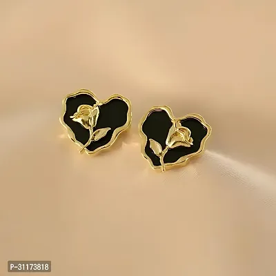 Heart Flower Earrings for Women  Girls-thumb0