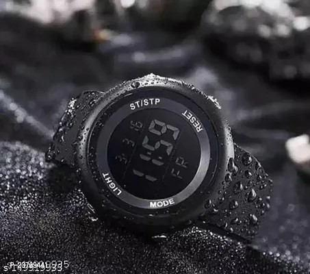 Luxury Mens Digital LED Watch Date Sport Men Outdoor Electronic Round Watch  | eBay