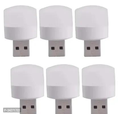 Stylish Mini  USB Bulb Night Lights- 6 Pieces-thumb0