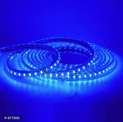 LED Rope Light Indoor Outdoor Waterproof Strip Roll Flat Pipe Home Decoration Lights, Diwali Christmas Navratri Festival Lights Perfect for Cove, False Ceiling, Balcony, Entrance, Pillar(Non Adhesive)