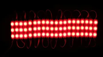3 LED Strips 12V Waterproof 5630/5730 LED SMD Injection Module Red - 10 Module-thumb2