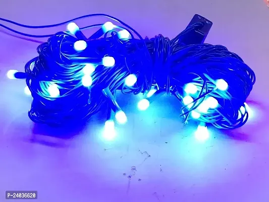 12 Meter 40 LED Blue Decorative Pixel LED String/Rice Ladi-thumb0