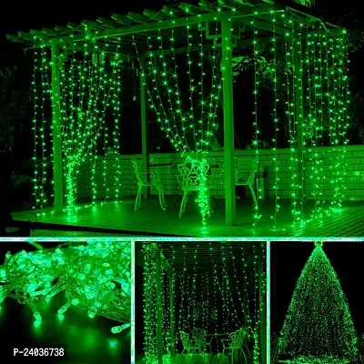 12Meter 40 LED Green Decorative Pixel LED String/Rice Light 33 Feet Single Color Diwali Still LED Ladi-thumb2