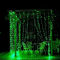 12Meter 40 LED Green Decorative Pixel LED String/Rice Light 33 Feet Single Color Diwali Still LED Ladi-thumb2