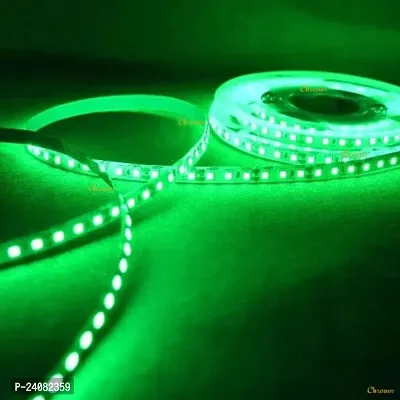 2835 LED Flexible Self Adhesive Strip Cove Light (120 Led per Meter) or Decorative Light or Christmas Light with SMPS. (Green ndash; 5 Meter)