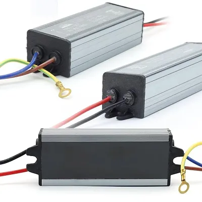 30w-50w Led Driver for Street Light and Flood Light 300mA Silver Pack of 2