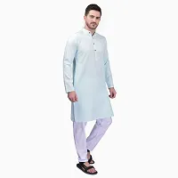 Stylish Cotton Kurta Set for Men-thumb1