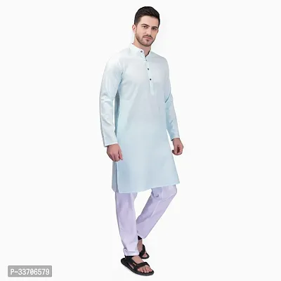 Stylish Cotton Kurta Set for Men-thumb2