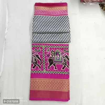 Stylish Multicoloured Art Silk Saree With Blouse Piece For Women-thumb0