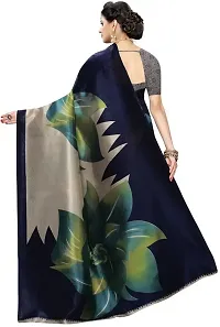 Stylish Multicoloured Art Silk Saree With Blouse Piece For Women-thumb3