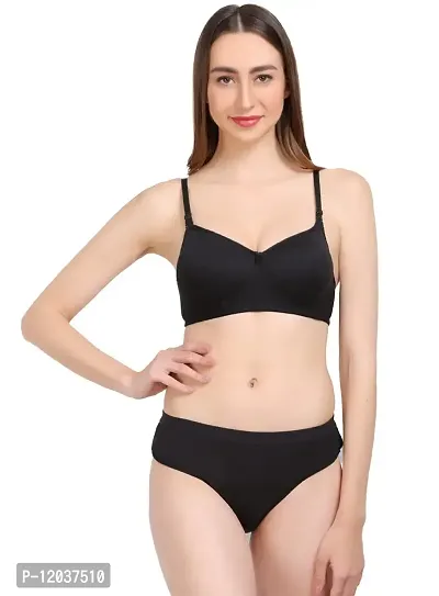 Buy Lenriza Light Padded Full Coverage Non Wired Cotton Bra and