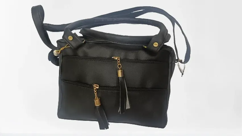 Stylist PU Solid Sling Bags For Women