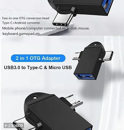 zofia USB Type C, Micro USB OTG Adapter  (Pack of 1)-thumb4