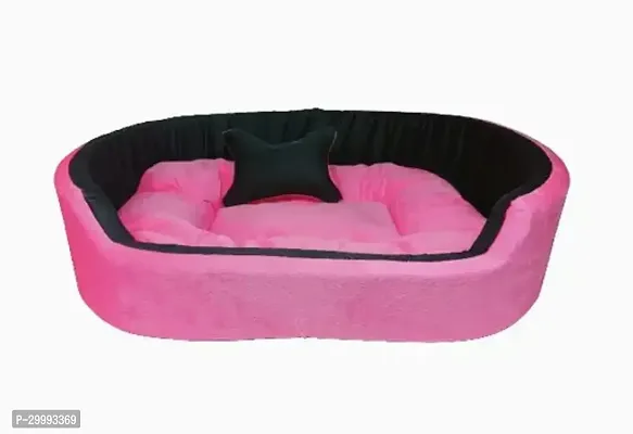 Furry Smile Luxury Soft Ethinic Beds Sofas  Chair With Pocket Haddi multicoloured  For Dog And Cat