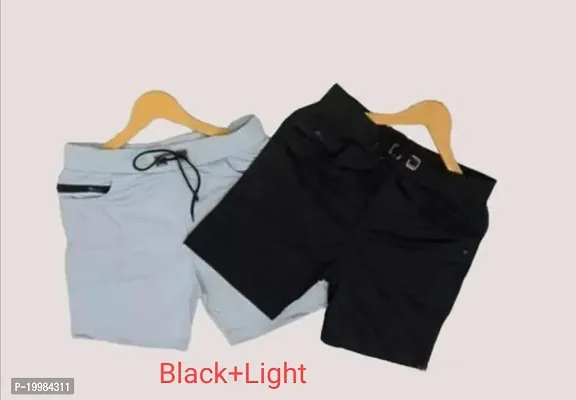 SHORT PANTS BLACK+LIGHT