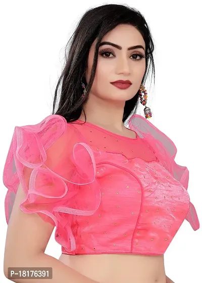 Reliable Satin Blend Stitched Blouses For Women-thumb4