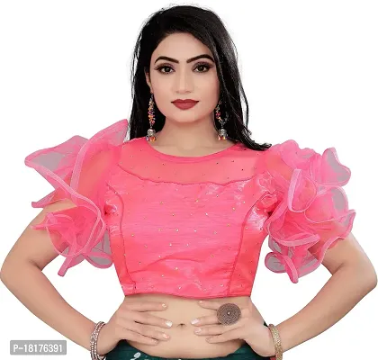 Reliable Satin Blend Stitched Blouses For Women