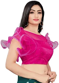 Reliable Satin Blend Stitched Blouses For Women-thumb2