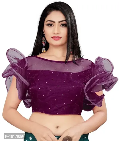 Reliable Satin Blend Stitched Blouses For Women