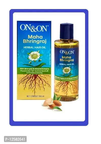 ON AND ON MAHA BRINGHA HAIR OIL PACK OF 1-thumb0