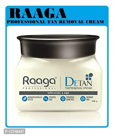 PROFESSIOONAL RAAGA DETAN TAN REMOVAL CREAM 490G PACK OF 1-thumb0