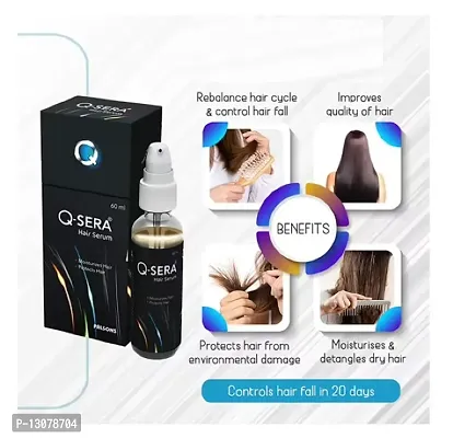 QSERA Hair Serum I Hair Fall Control Serum - 60 ml FOR MAN AND WOMEN-thumb0