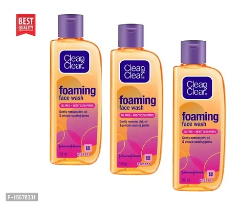 CLEAN AND CLEAR FOAMING FACEWASH 150ML.....03-thumb0