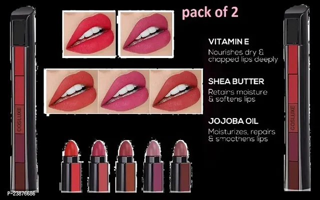 Fab 5 5-in-1 Lipstick 7.5gm (pack of 2)-thumb0