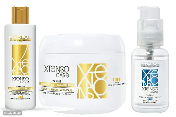 Xtenso Gold Masque Shampoo And Serum Combo Of 3