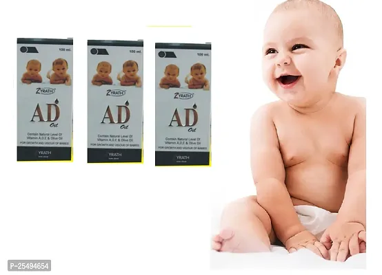 A D BABY MASSAGE OIL PACK OF 3