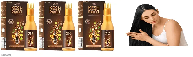 KESH ROOT HAIR OIL PACK OF 3