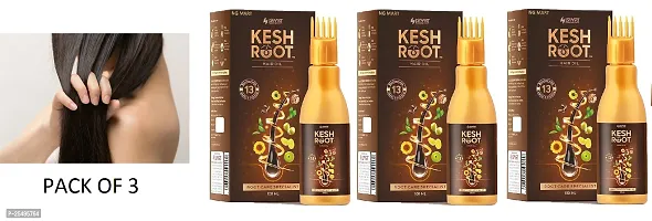 KESH ROOT HAIR OIL PACK OF 3