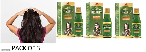 HAIRFLY HARBAL HAIR OIL PACK OF 3-thumb0