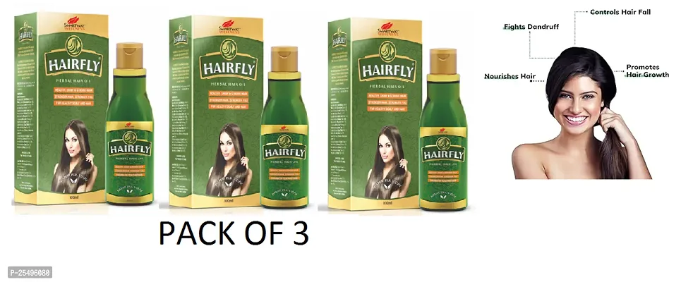 HAIRFLY HARBAL HAIR OIL PACK OF 3