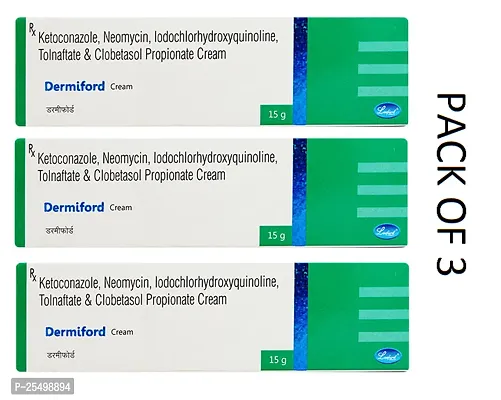 DERMIFORD CREAM  NO SCARS  PACK OF 3